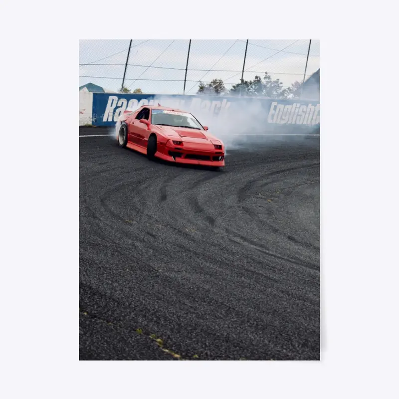 FD RX-7 Drifting Poster