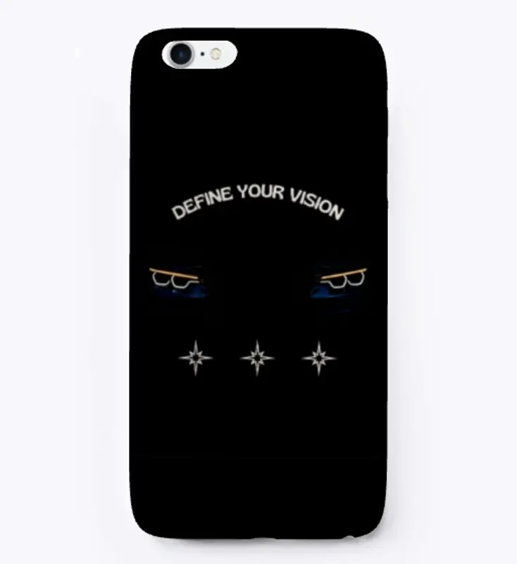 Define Your Vision iPhone Case